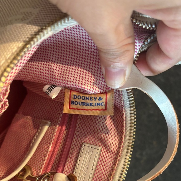 Dooney & Bourke White Hobo Bag - Picture 9 of 13